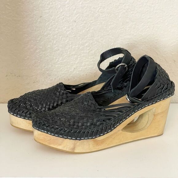 Free People Teagan Huarache Clog Wedge new 41/10 - Picture 4 of 14